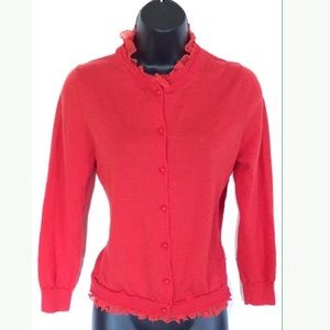 J. Crew Sweater Large Merino Wool Cardigan